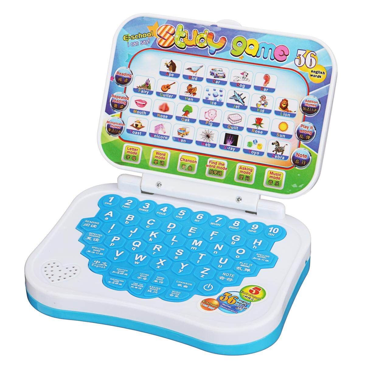 Baby Kid Toddler Educational Learning Study Toy Laptop Computer Game