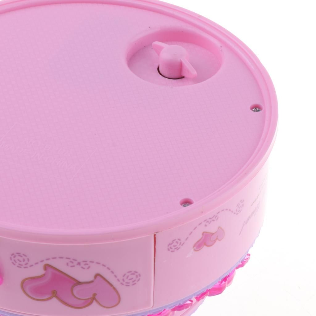Music Box With Drawers Jewelry Storage Case Musical Toy