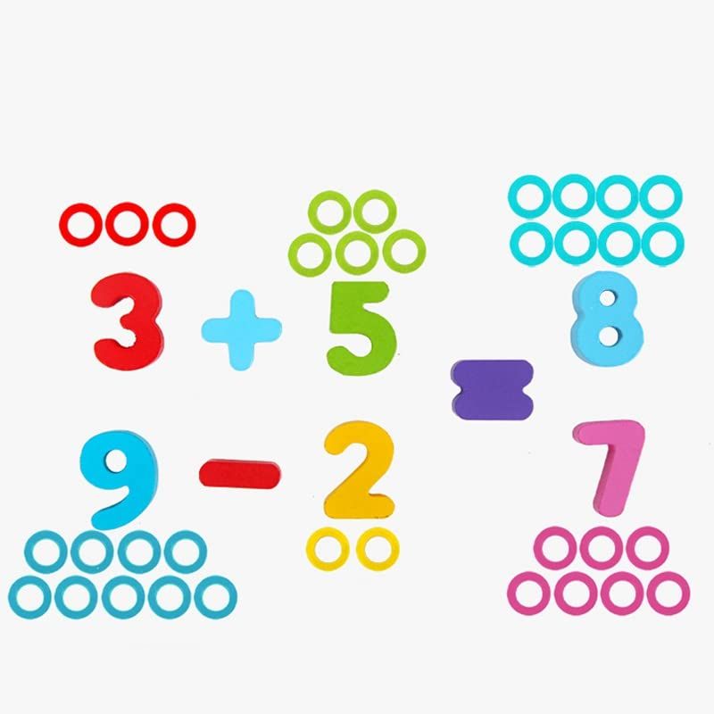 Multifunctional Logarithmic Early Montessori Learning Board