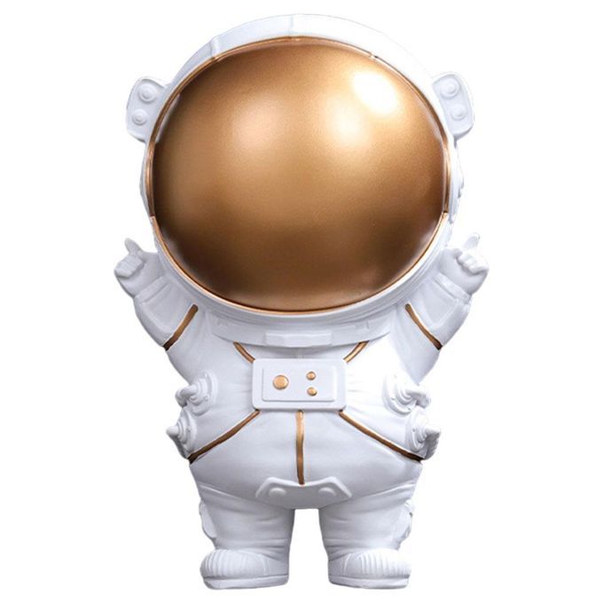 1pc Astronaut Figurines Handmade Hotel Bedroom TV Shelf Stand S