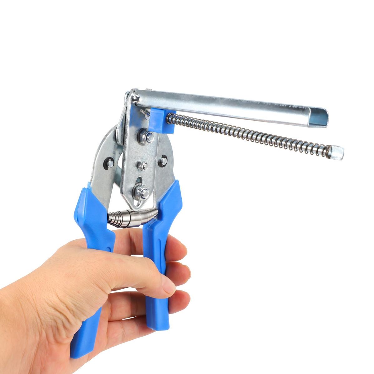 1pc Ring Plier Tool and 600pcs M Clips Chicken Mesh Cage Wire Fencing Crimping Solder Joint Welding Repair Hand Tools