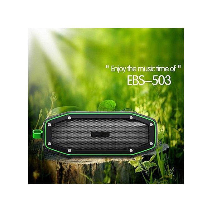 Portable Waterproof IPX6 Bluetooth Wireless Speaker 10W With Bumping Bass For Outdoor Sports HT-S