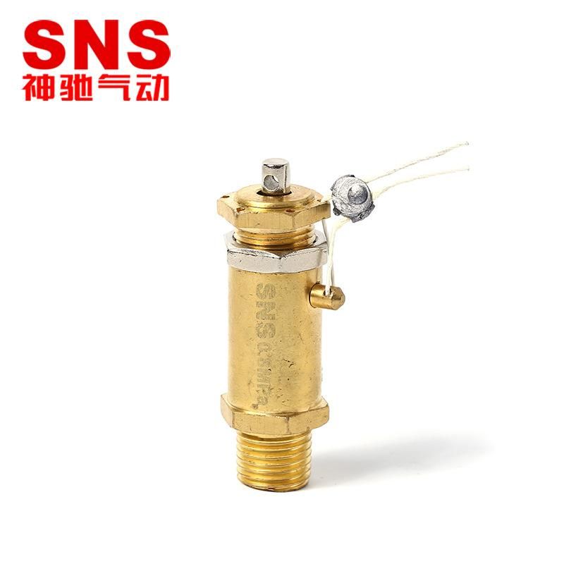 SNS Shenchi Pneumatic Long-Term Available Air Compressor Safety Valve BV-01 Compressed Air Safety Valve Durable