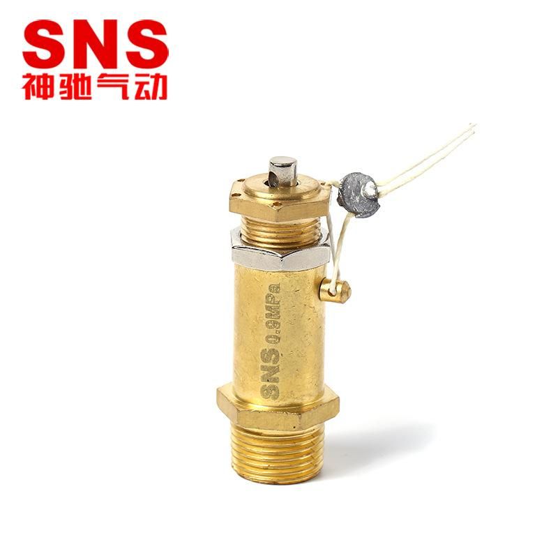 SNS Shenchi Pneumatic Long-Term Available Air Compressor Safety Valve BV-01 Compressed Air Safety Valve Durable