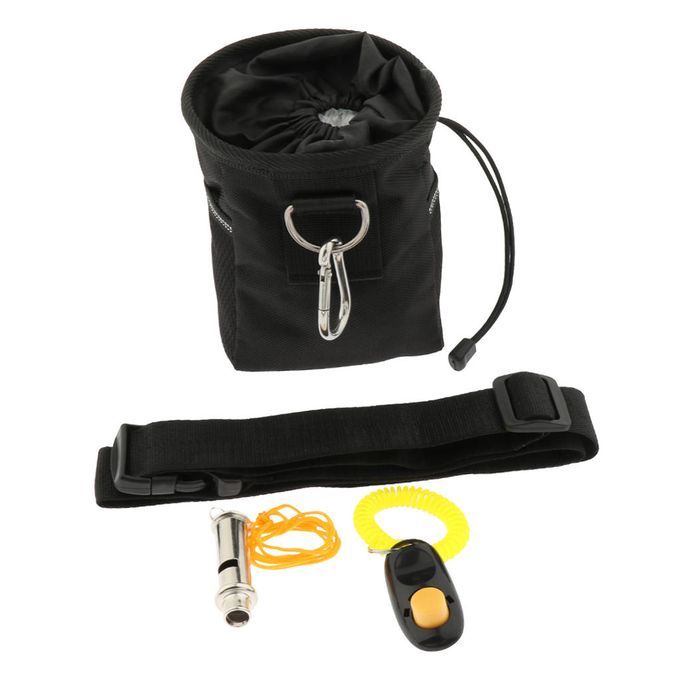Pet Treat Pouch Dog Treat Bag Puppy  Puppy Training Treats Bags Black