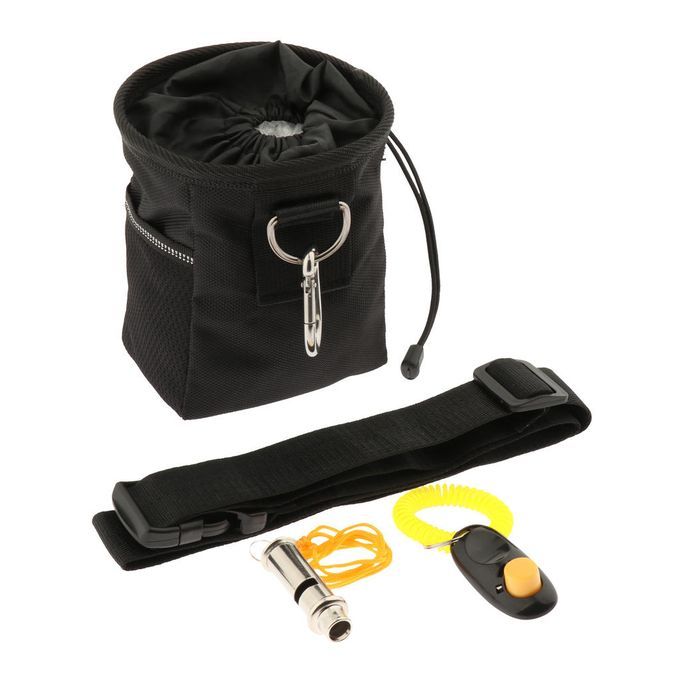 Pet Treat Pouch Dog Treat Bag Puppy  Puppy Training Treats Bags Black