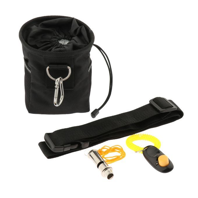 Pet Treat Pouch Dog Treat Bag Puppy  Puppy Training Treats Bags Black