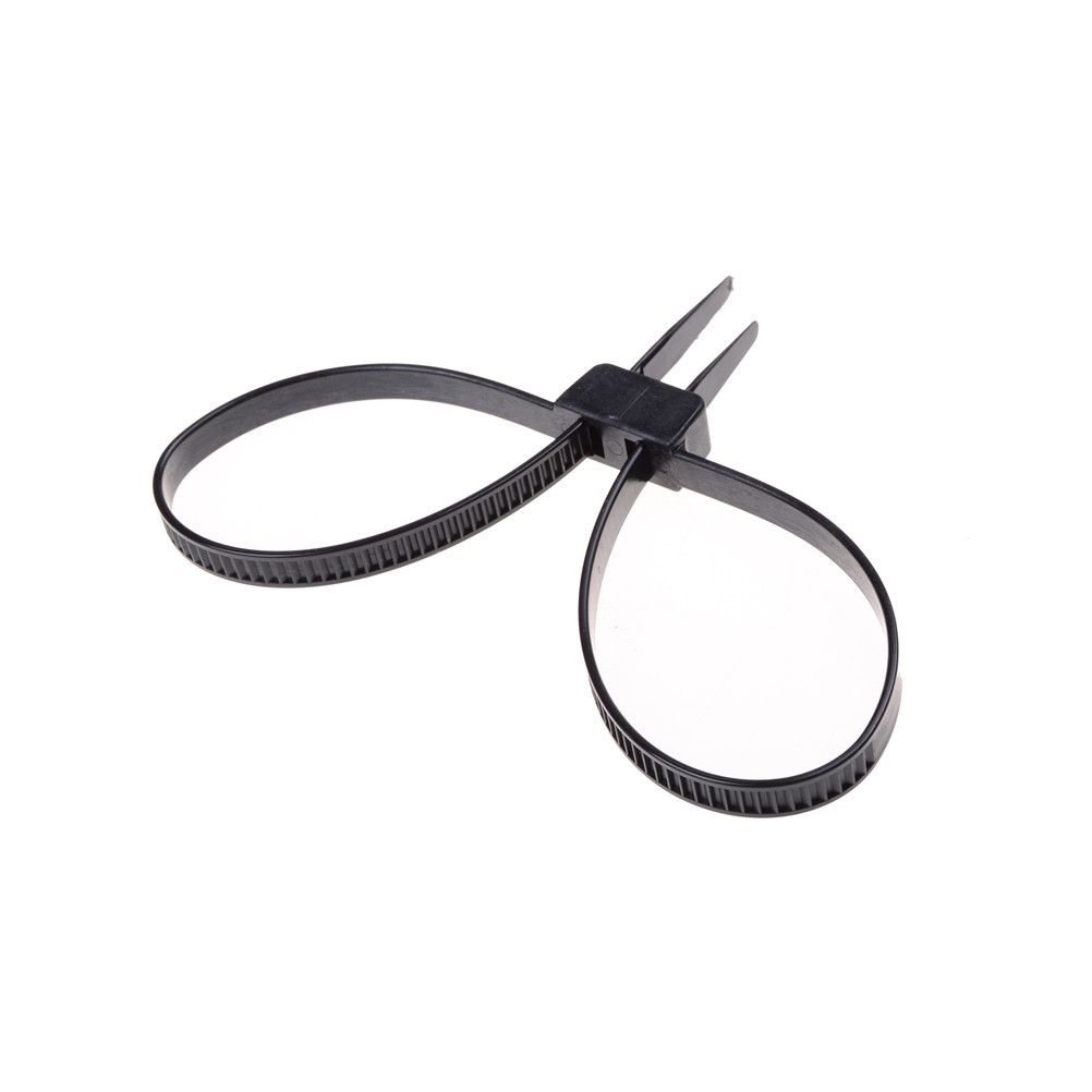 Hot 3PCS Lot Plastic Double Flex Cuff Disposable Zip Tie