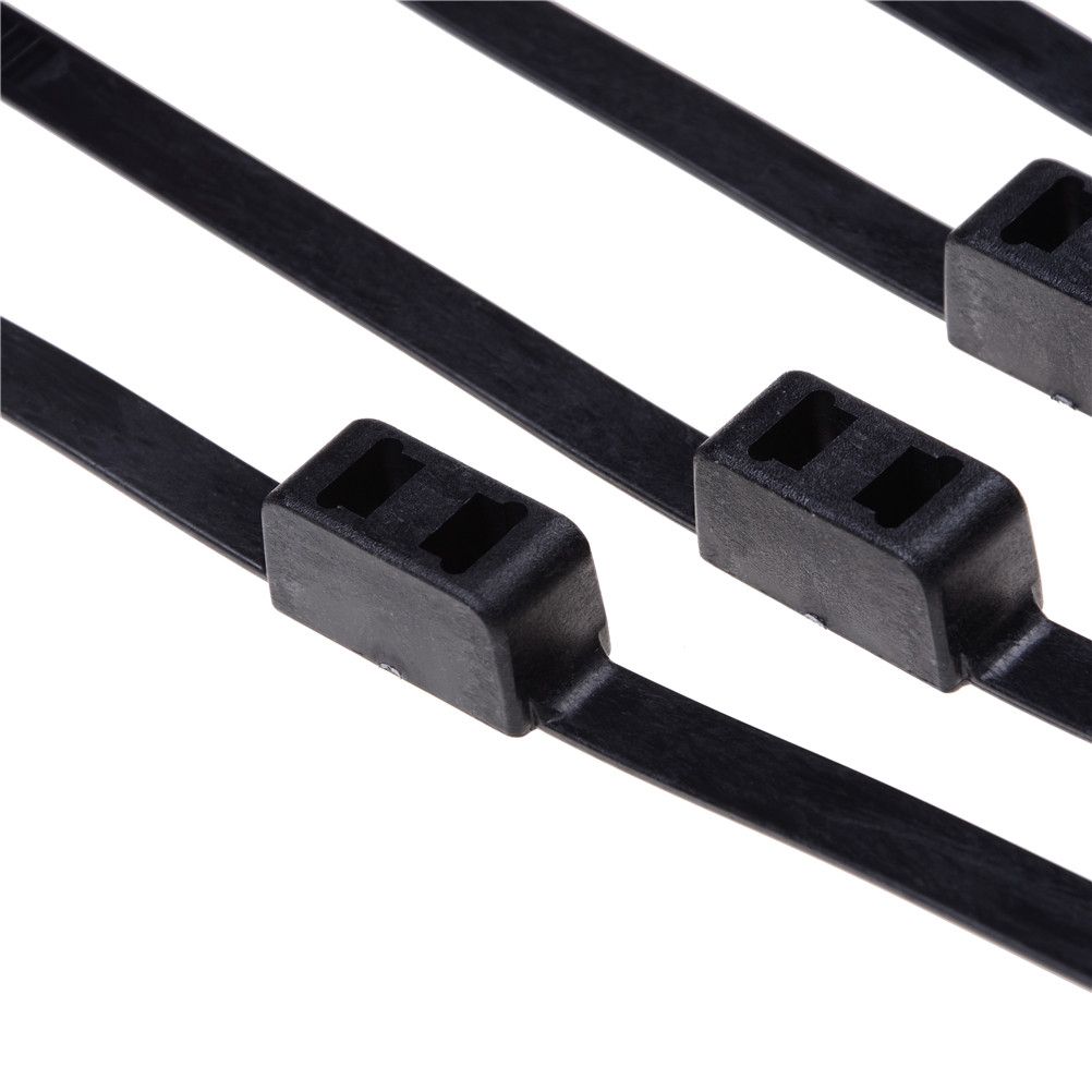 Hot 3PCS Lot Plastic Double Flex Cuff Disposable Zip Tie