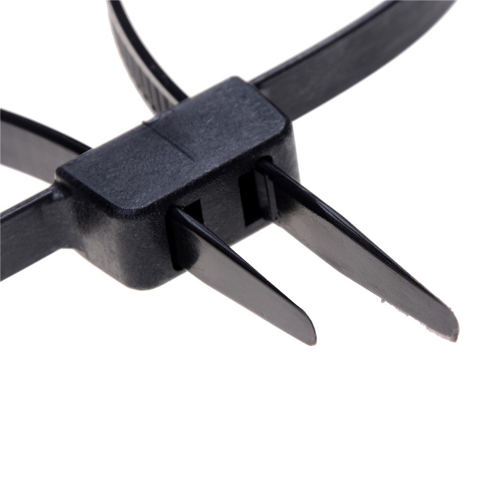 Hot 3PCS Lot Plastic Double Flex Cuff Disposable Zip Tie