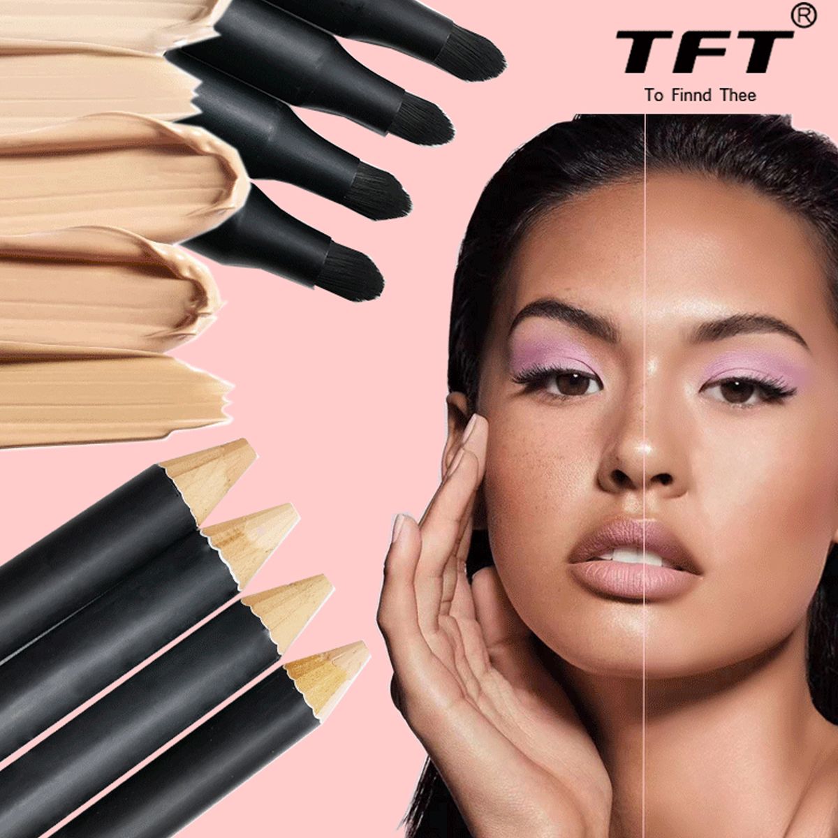 TFT Concealer Pencil For Face Double-sided Under Eye