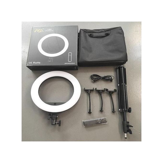 18 Inches Ring Light With Tripod Stand + Bag