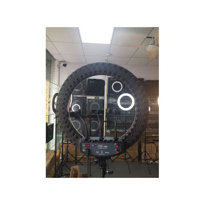 18 Inches Ring Light With Tripod Stand + Bag