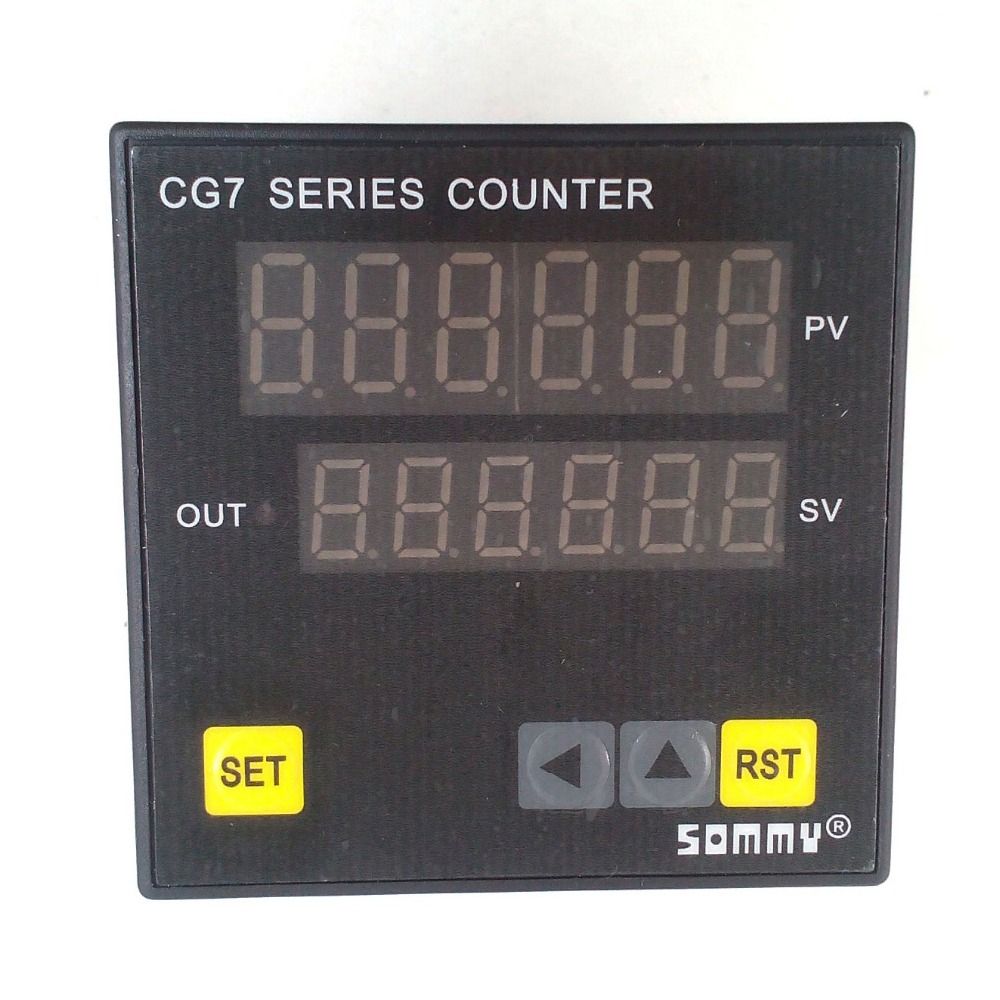 Cg7-rb60 Digital Couters Multi-function Counter 6-digit Cou
