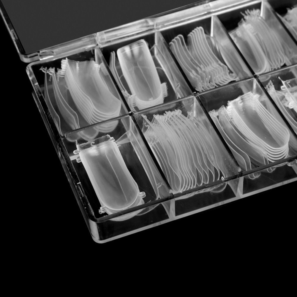 100pcs/set Dual Form Nail System For UV GEL Acrylic Nail.