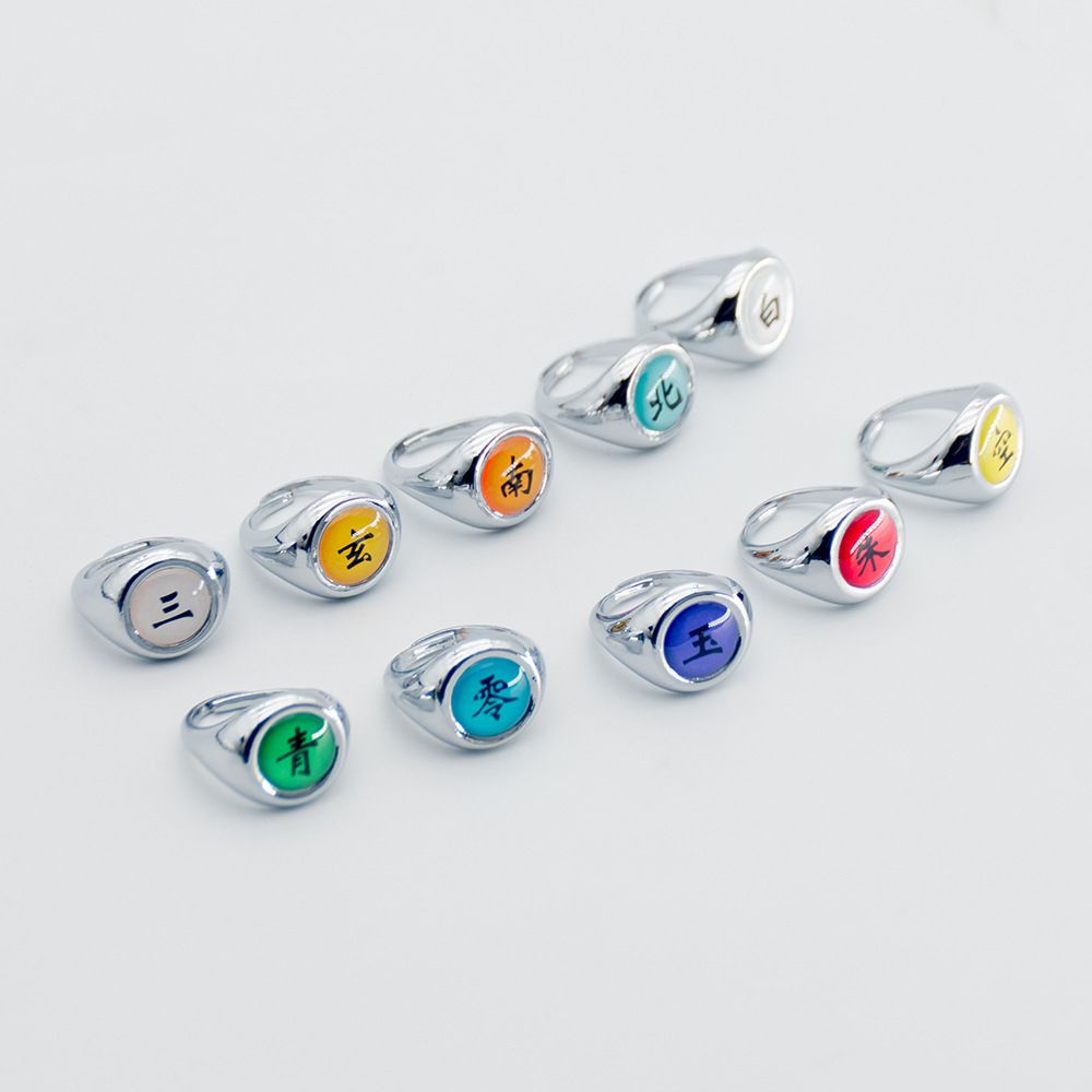 Anime Peripheral Akatsuki Uchi Itachi Ninja Ring Cosplay