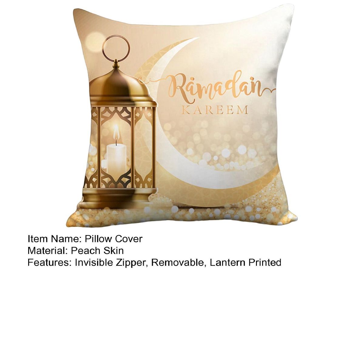 Pillow Case Moon Printed Couch Pillow Case