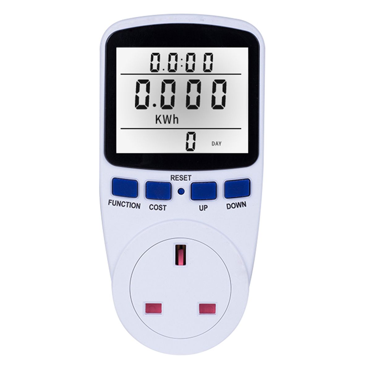 LCD Display Electricity Usage  Meter Socket Energy Watt