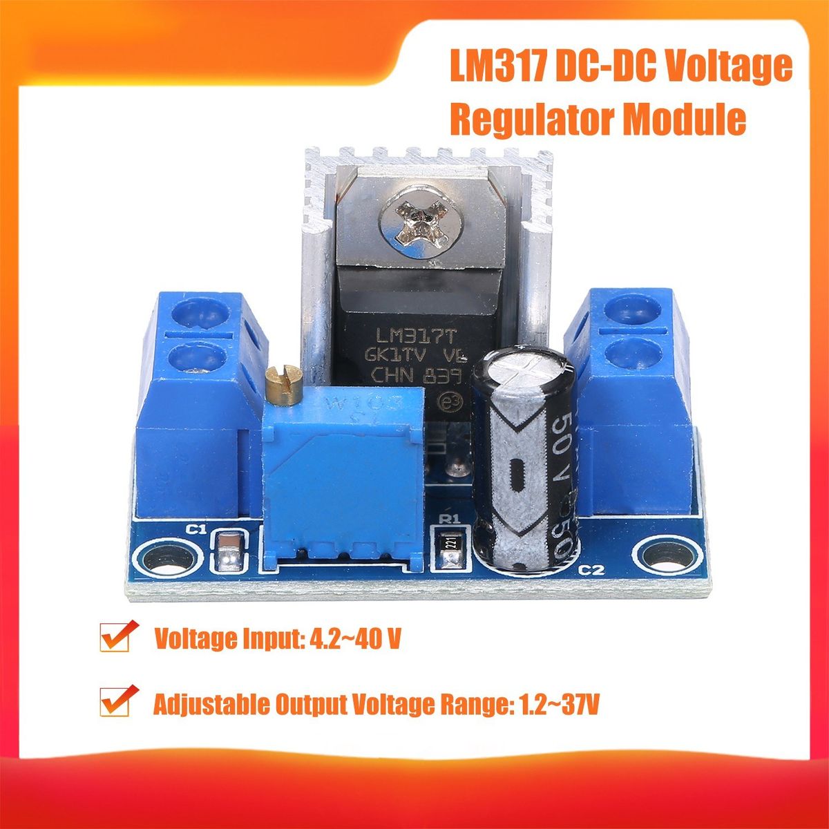 LM317 Dc-dcConverter Step-Down Board Buck Module Variable