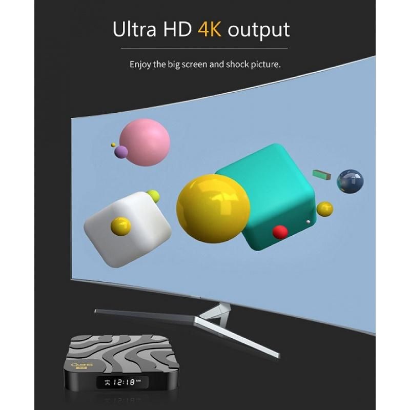 Q96 X5 TV Box Android 12  H618 High-End Chip 2.4/5g Wifi  HDR10 Show More Be0autiful Images Perfect