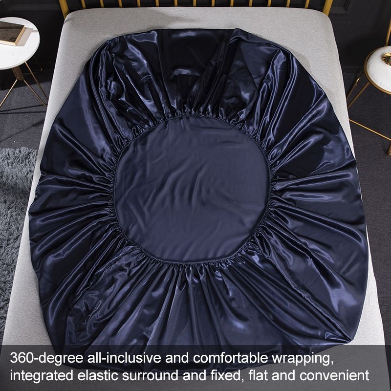 Ice Silk Simulation Silk Four-Piece Pillowcase