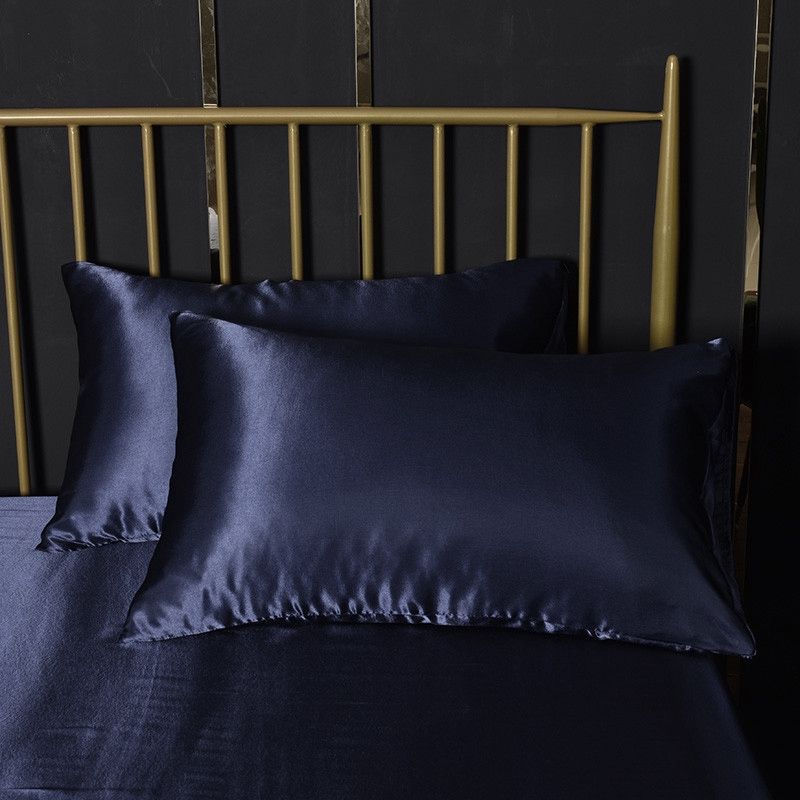 Ice Silk Simulation Silk Four-Piece Pillowcase