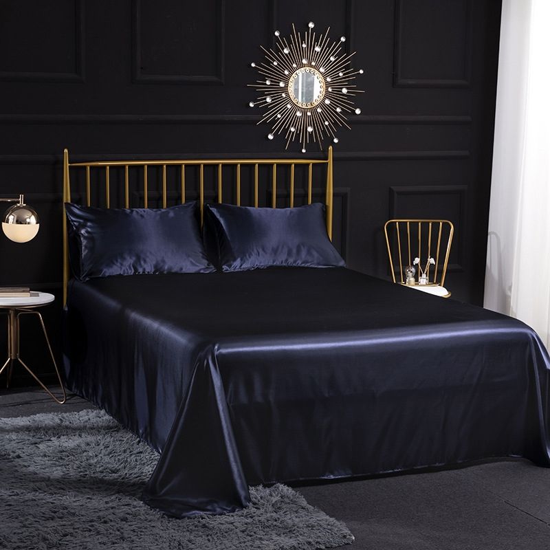 Ice Silk Simulation Silk Four-Piece Pillowcase