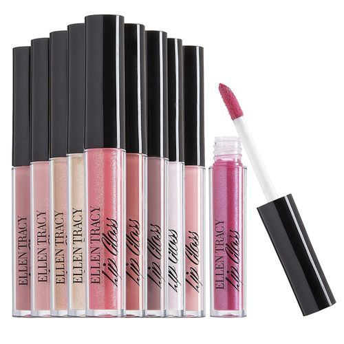 Enchante Ellen Tracy 10 Pc Lip Gloss Collection, Shimmery
