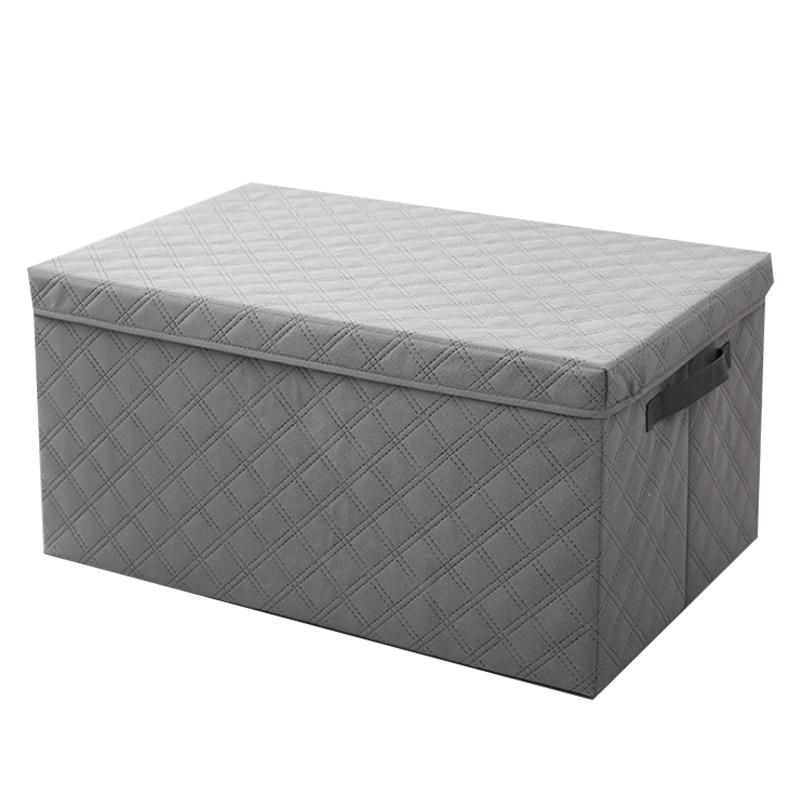 Storage Bins with Lids, for Toy Storage, Books, DVDs and Clothing Storage, Collapsible Storage Bins Suitable for Kids and Adult At School/Office/Home