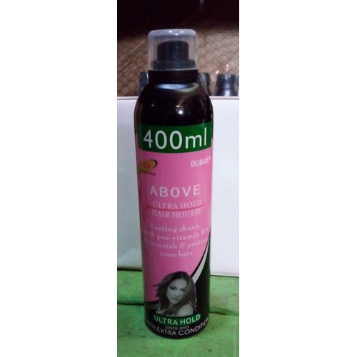 ULTRA HOLD HAIR MOUSSE 400ml... X2pcs