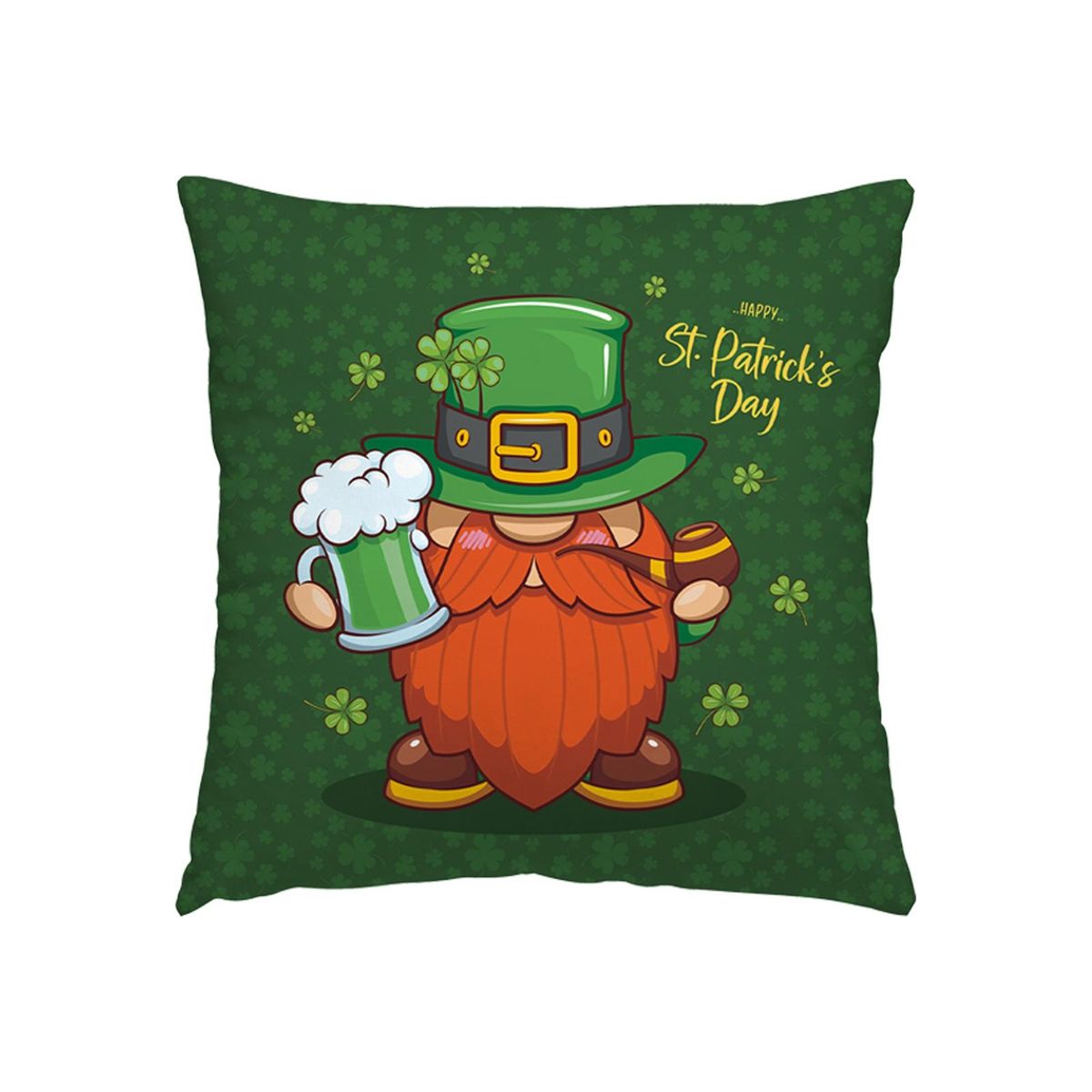 Pillow Case Short Plush Throw Pillow Case