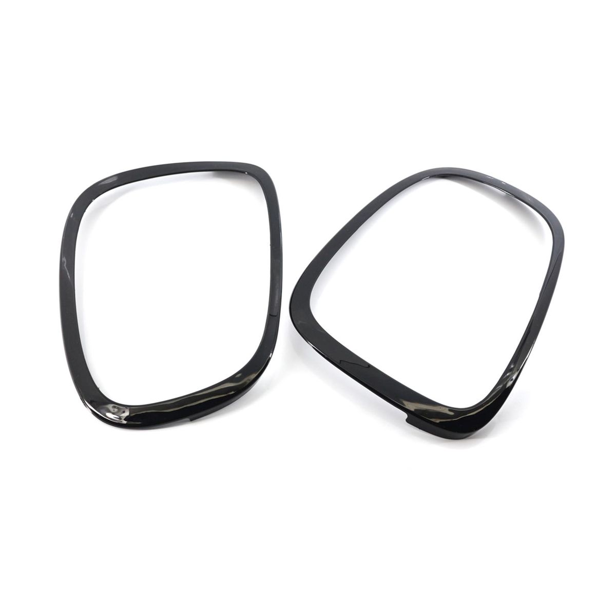 Tail Light Lamp Trim Ring 2pcs Replacement for BMW Mini Cooper F55/F56/F57 2014-2021 OEM: 51712285495, 51712285496, 63218495331, 63218495332
