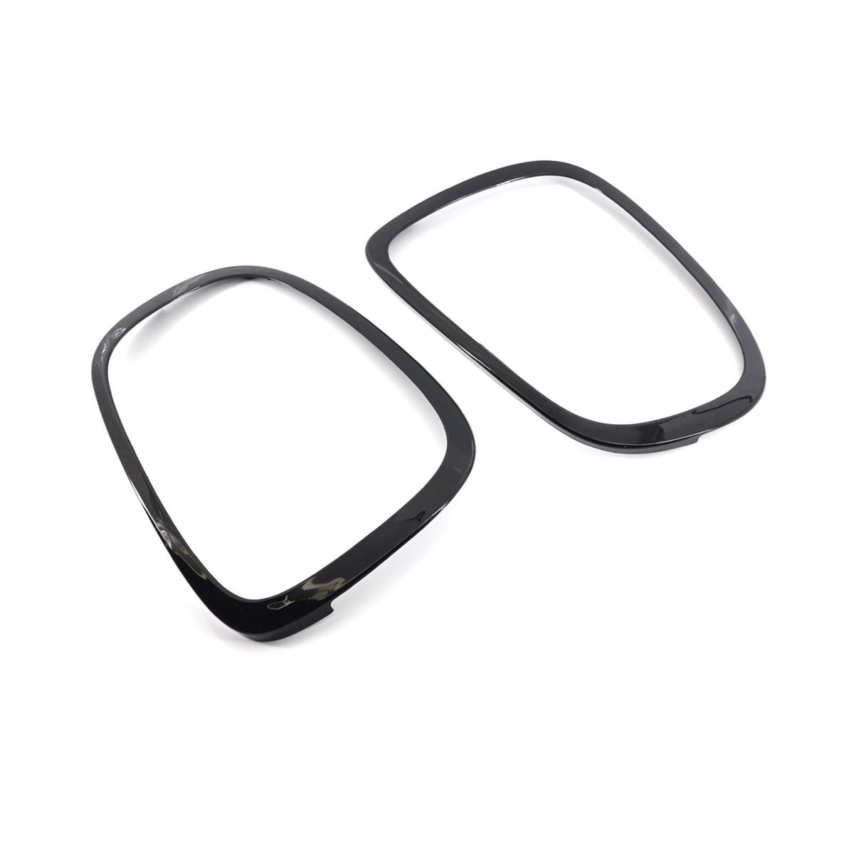 Tail Light Lamp Trim Ring 2pcs Replacement for BMW Mini Cooper F55/F56/F57 2014-2021 OEM: 51712285495, 51712285496, 63218495331, 63218495332