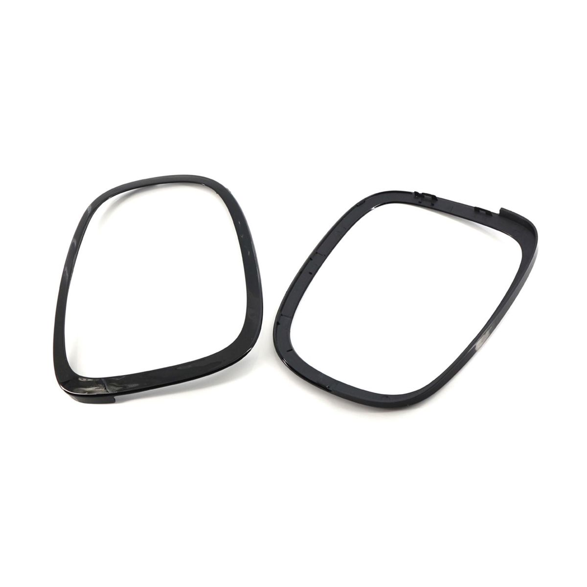 Tail Light Lamp Trim Ring 2pcs Replacement for BMW Mini Cooper F55/F56/F57 2014-2021 OEM: 51712285495, 51712285496, 63218495331, 63218495332