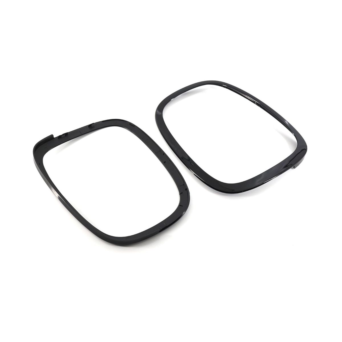 Tail Light Lamp Trim Ring 2pcs Replacement for BMW Mini Cooper F55/F56/F57 2014-2021 OEM: 51712285495, 51712285496, 63218495331, 63218495332