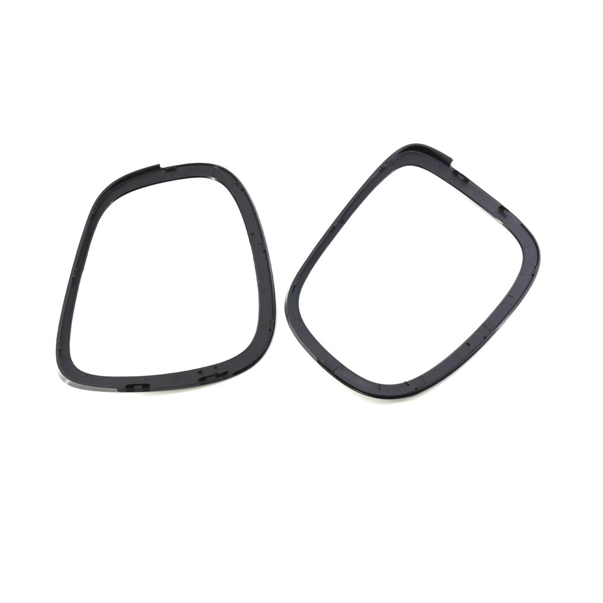 Tail Light Lamp Trim Ring 2pcs Replacement for BMW Mini Cooper F55/F56/F57 2014-2021 OEM: 51712285495, 51712285496, 63218495331, 63218495332