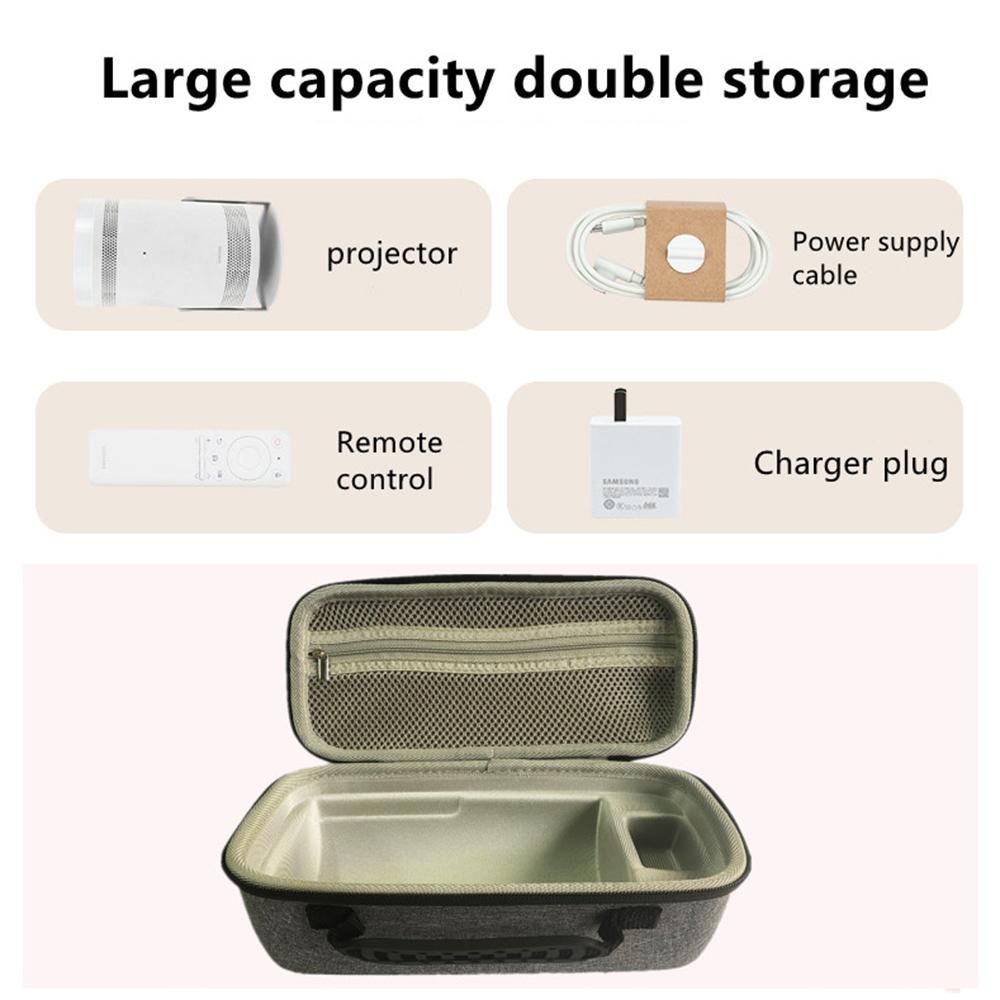 Carrying Case Portable Storage Box Replacement for Samsung The Freestyle Projector