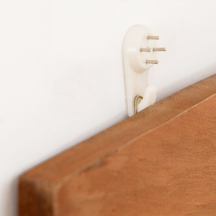 100 PCS Press-Free Hanging Nail Card Slot