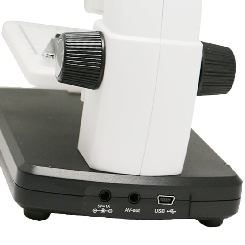 500X 5 Mega Pixels 3.5 Inch LCD Standalone Digital Microscope With 8 LEDs, Support TF Card Up To 32G (DMS-038M)(White)