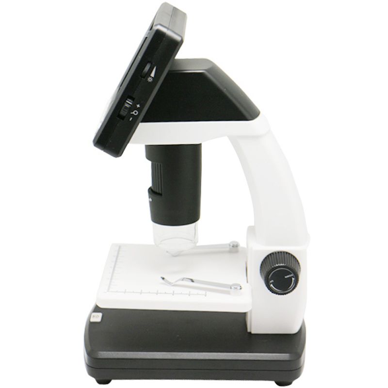 500X 5 Mega Pixels 3.5 Inch LCD Standalone Digital Microscope With 8 LEDs, Support TF Card Up To 32G (DMS-038M)(White)
