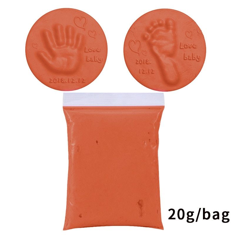 Soft Clay Baby Handprint Footprint Imprint Baby Care Hand