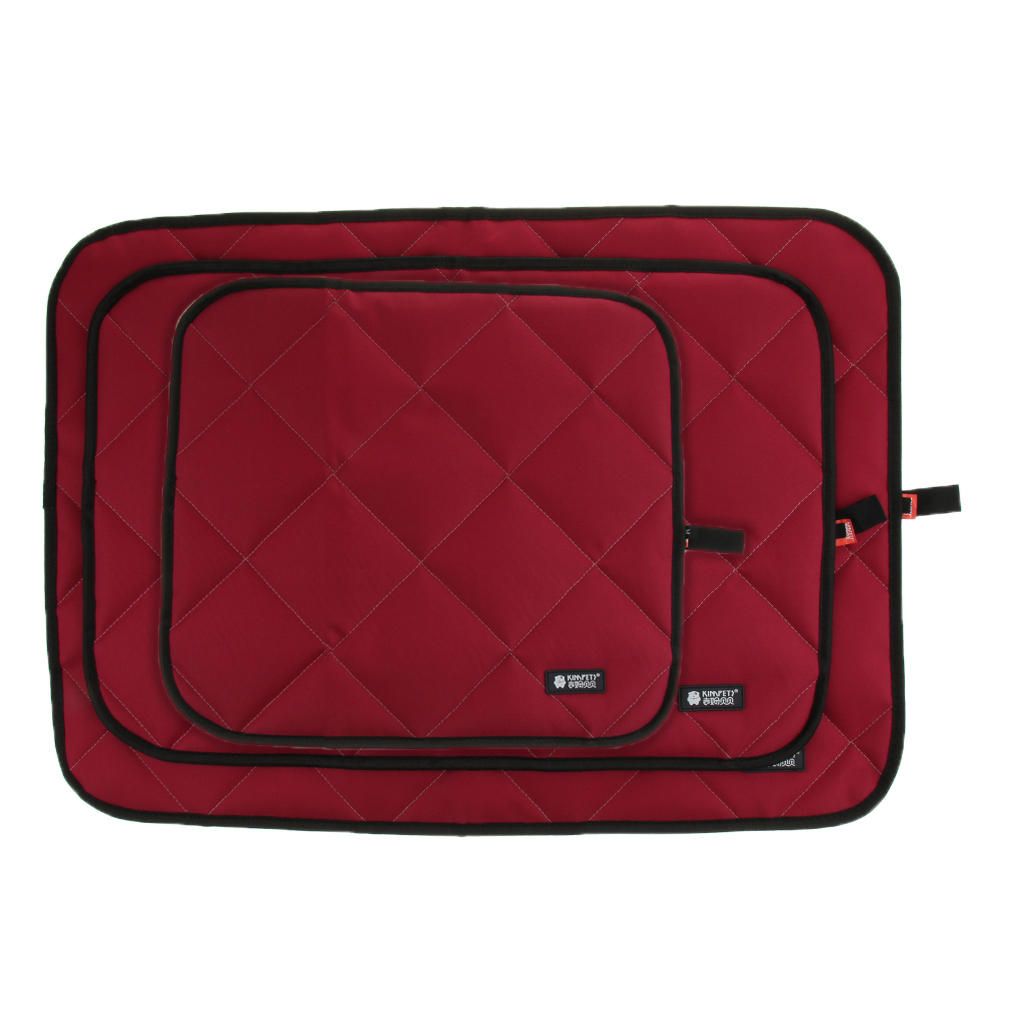 Pet Dog Cat Waterproof Car Seat Cover Mat Blanket Scratch S Rose Red