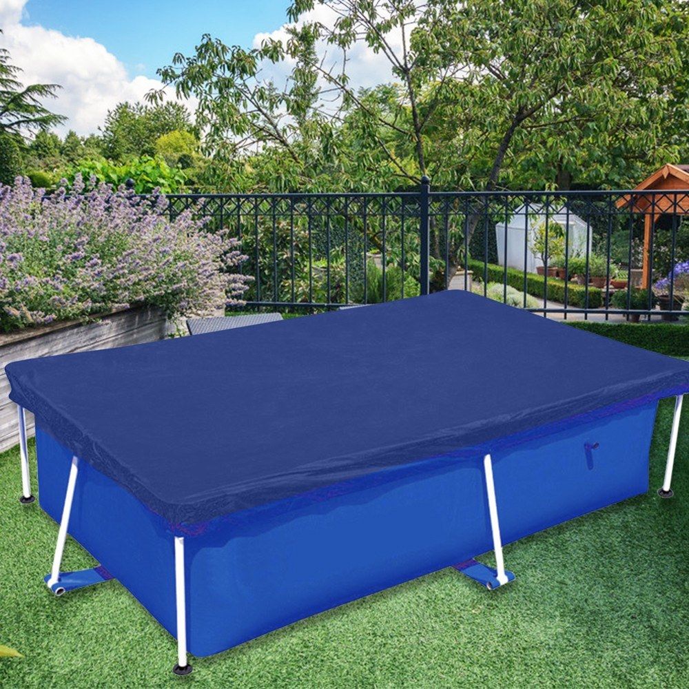 Rectangular Inflatable Pool Cover Waterproof Multi-Purpose