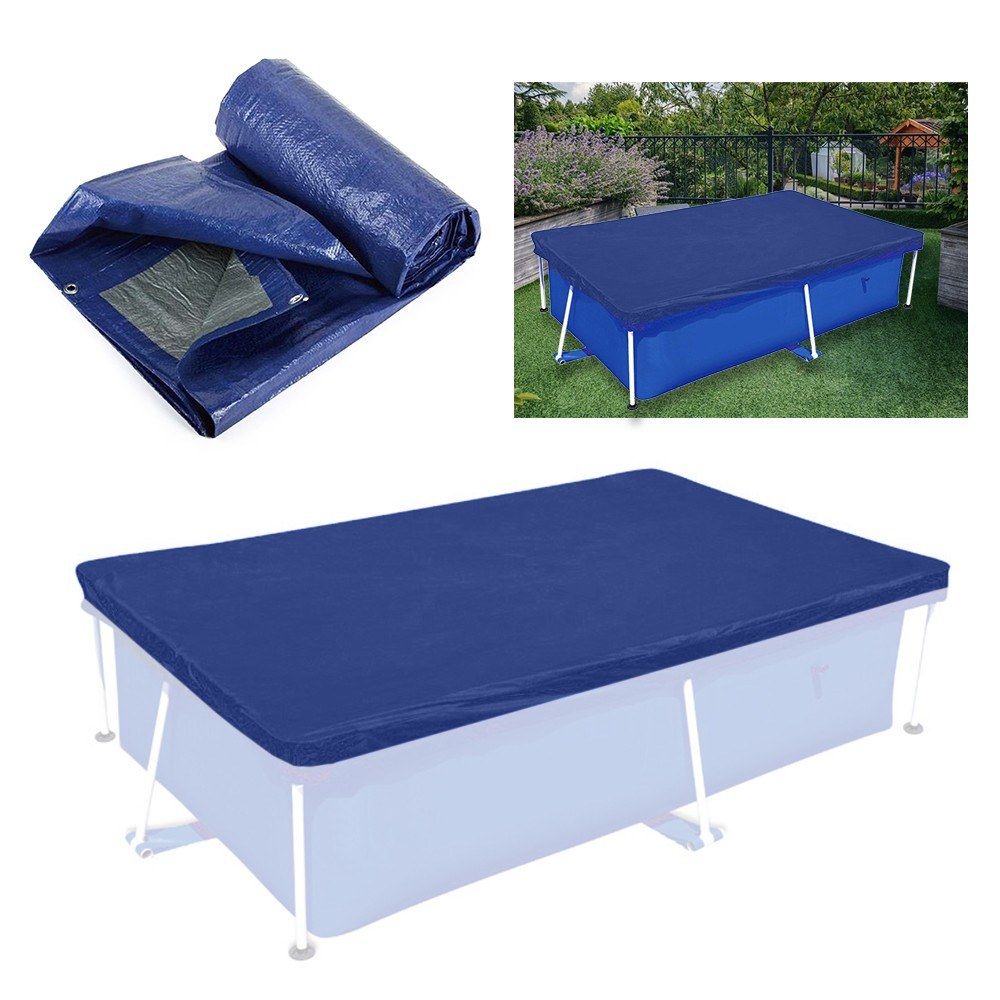 Rectangular Inflatable Pool Cover Waterproof Multi-Purpose