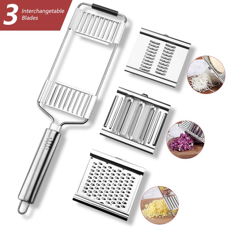 4 In 1 Multi-purpose Vegetable Slicer Grater Cutter