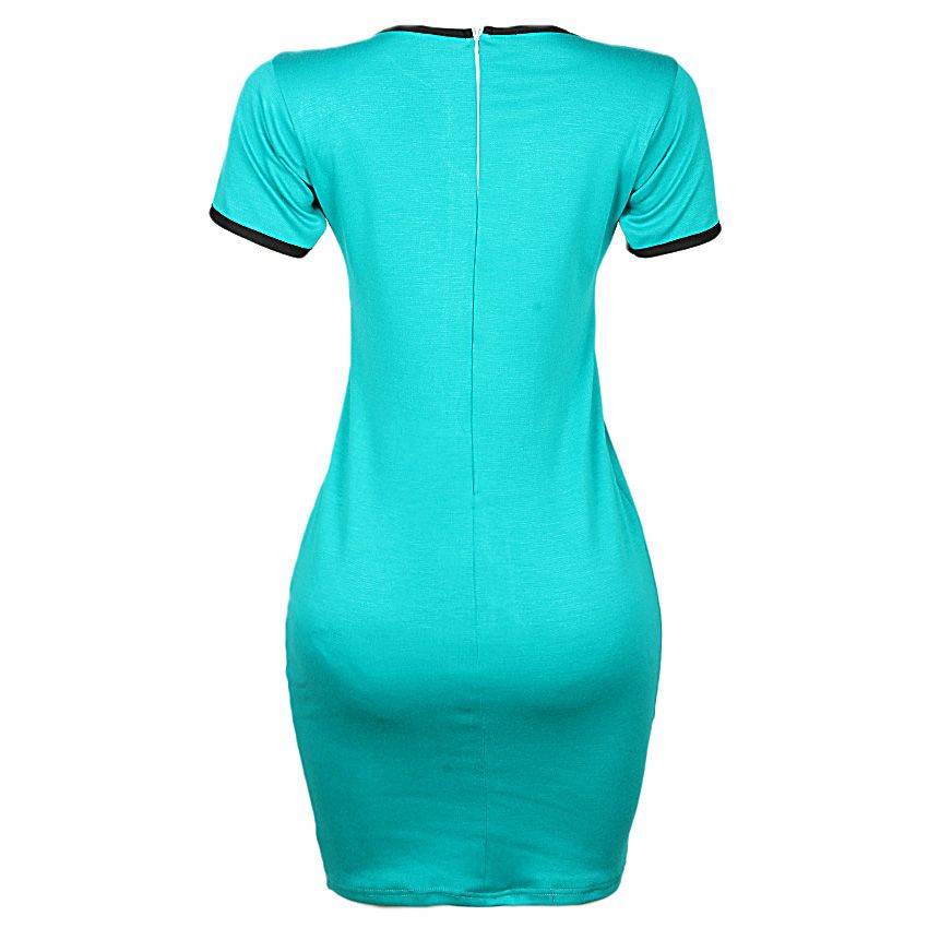 Ladies Short Gown - Mint Green