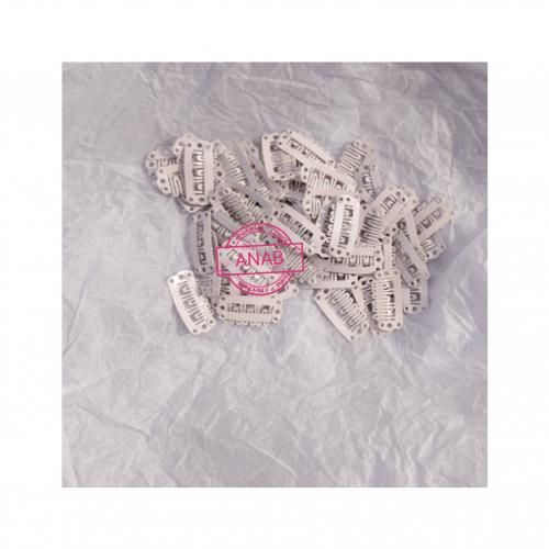 30pcs Tiny U Snap Clips For Hair And Wigs