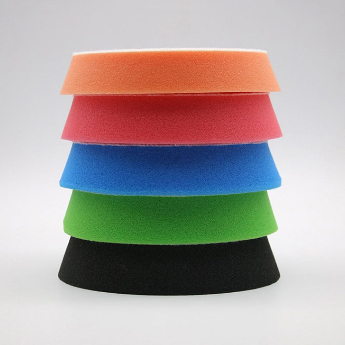 5Pcs Sponge Polishing Pads 150mm/6 Inch Foam Buffing For Clear Tools