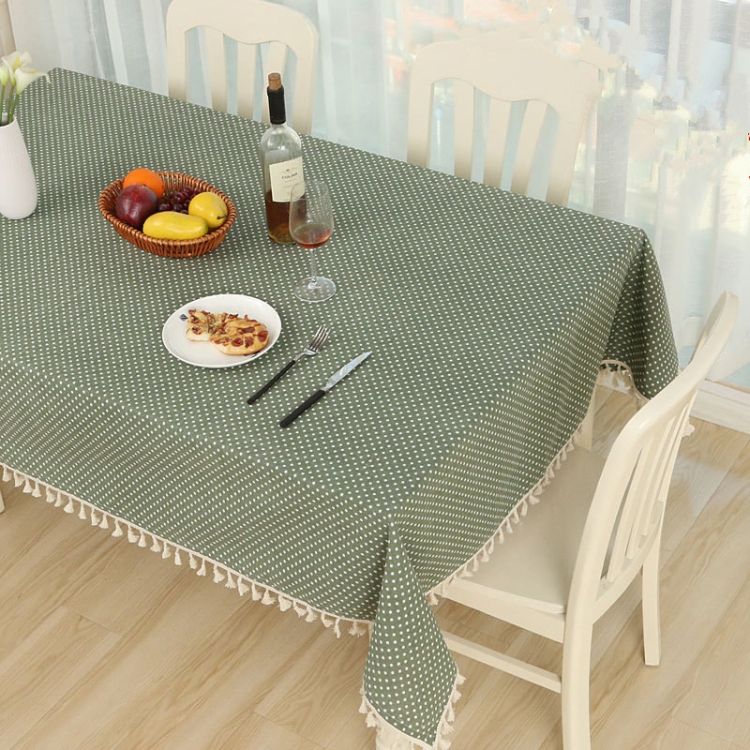 Cloth Cotton Dining Tablecloth Decoration Cloth 110x140cm
