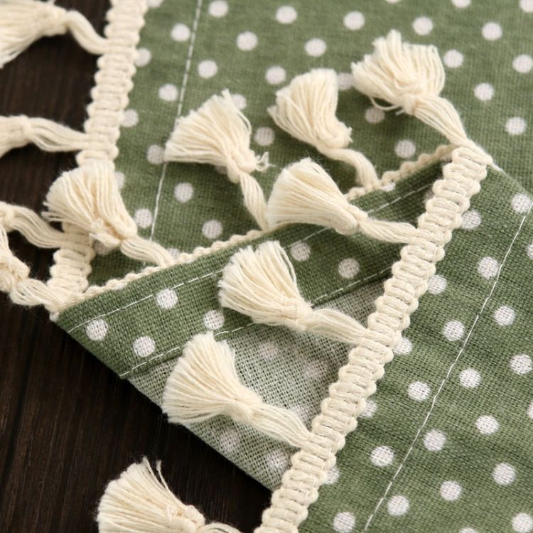 Cloth Cotton Dining Tablecloth Decoration Cloth 110x140cm